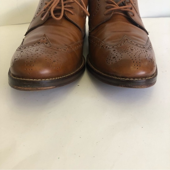 Cole Haan Grand O.S Madison Wingtip Oxford Leather British Tan Mens Size 10.5 main image 9